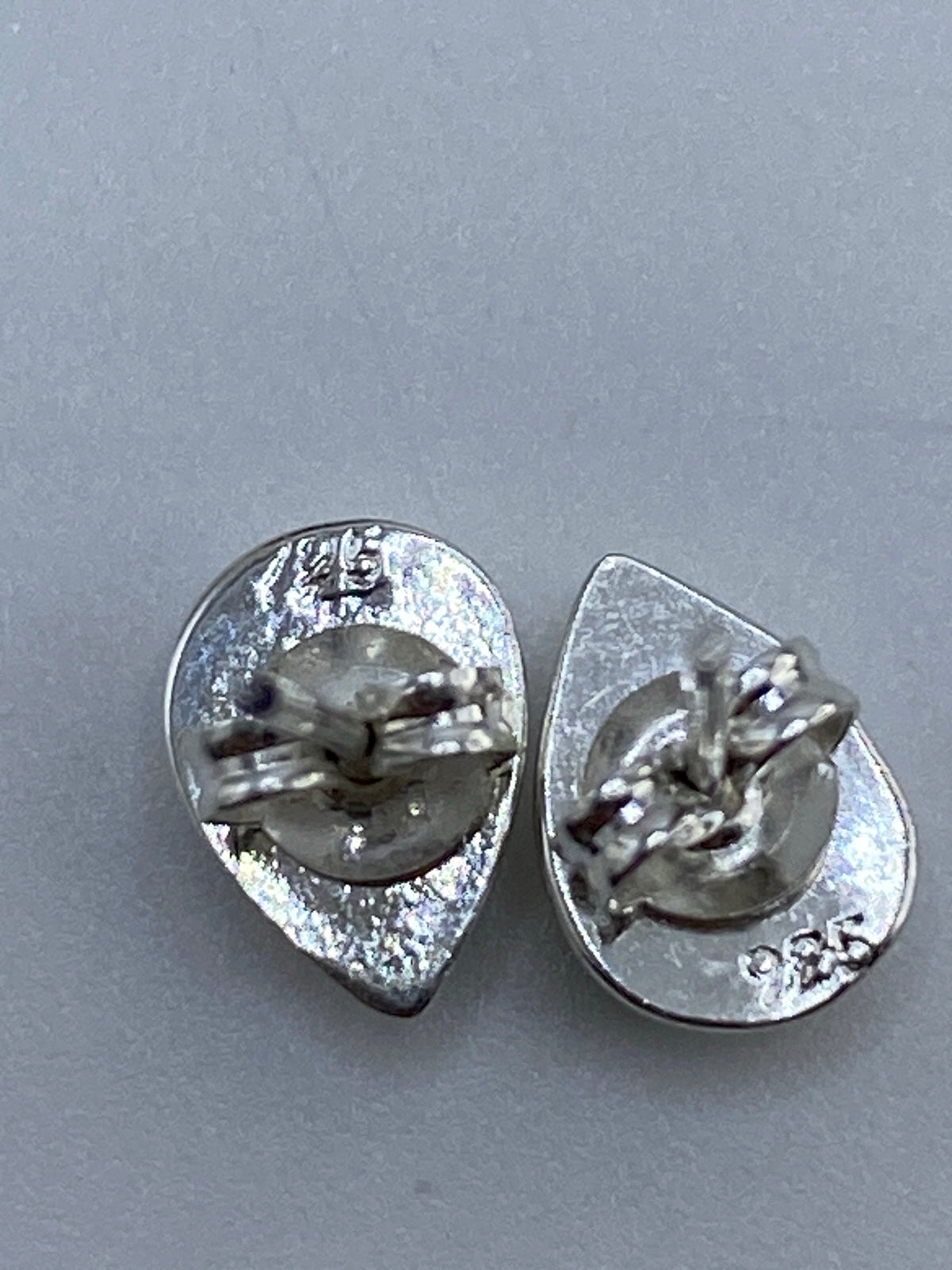 Aretes de Plata con Ópalo de Fuego Multicolor — Taxco 925 — foto 5