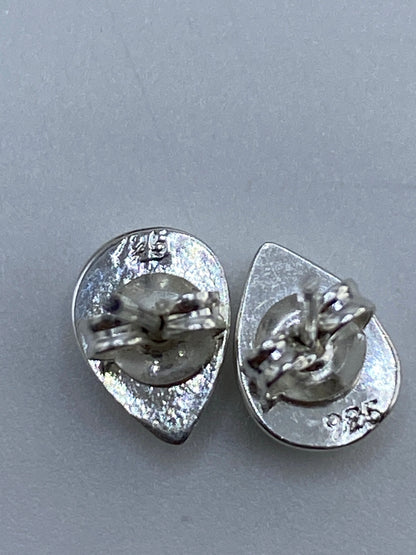 Aretes de Plata con Ópalo de Fuego Multicolor — Taxco 925 — foto 5