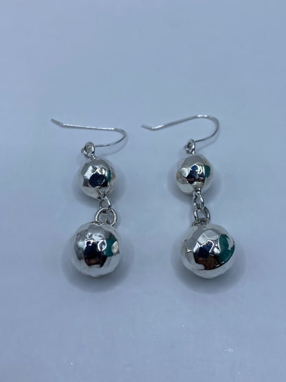Aretes de Plata Esferas Facetadas — Taxco 925 — foto 5