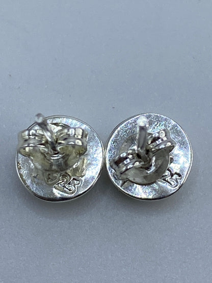 Aretes de Plata con Ópalo de Fuego — Taxco 925 — foto 5
