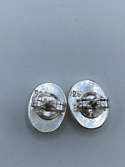 Aretes de Plata con Ópalo de Fuego Naranja — Taxco 925 — foto 5