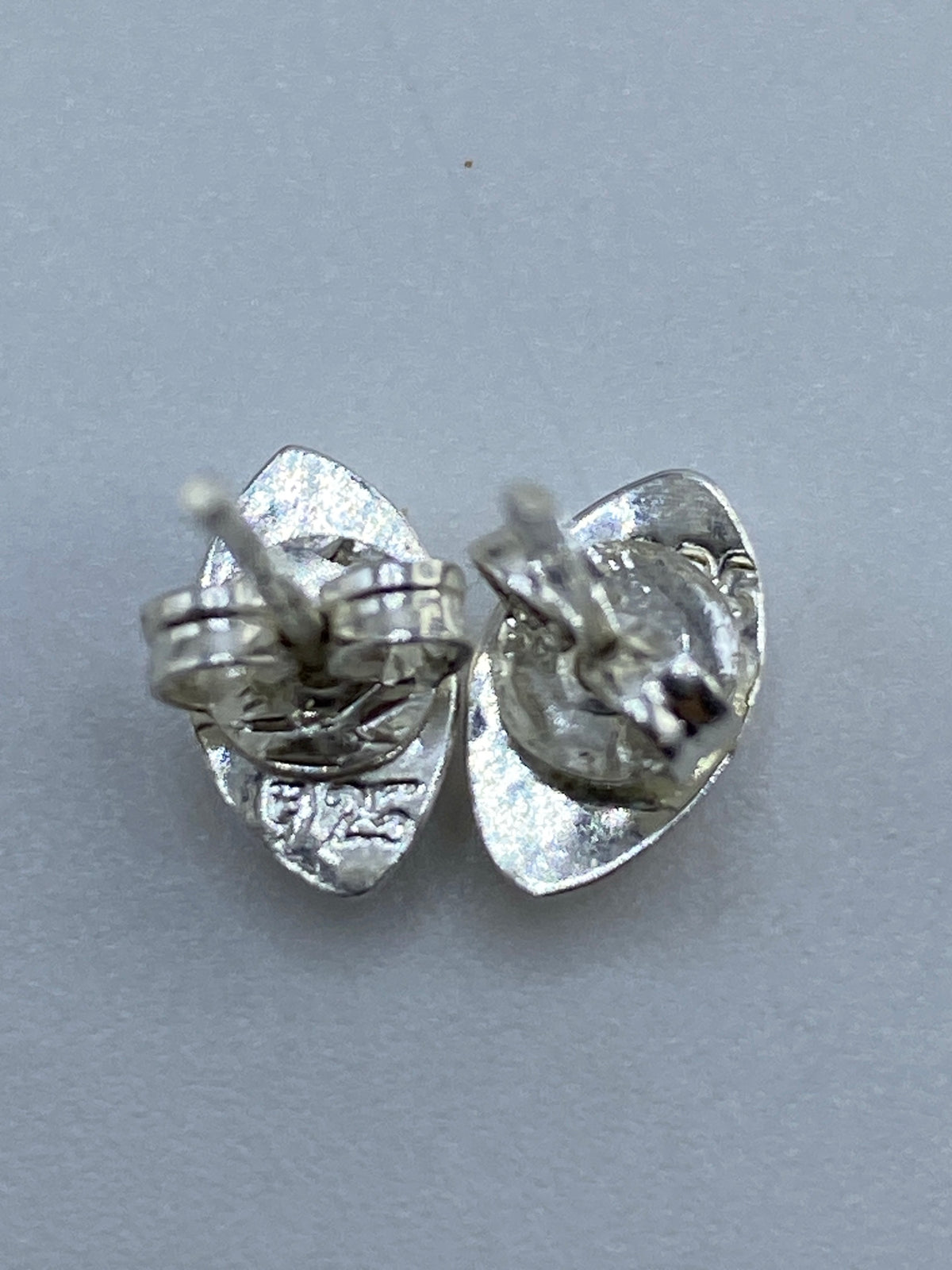 Aretes de Plata con Ópalo de Fuego Naranja — Taxco 925 — foto 5