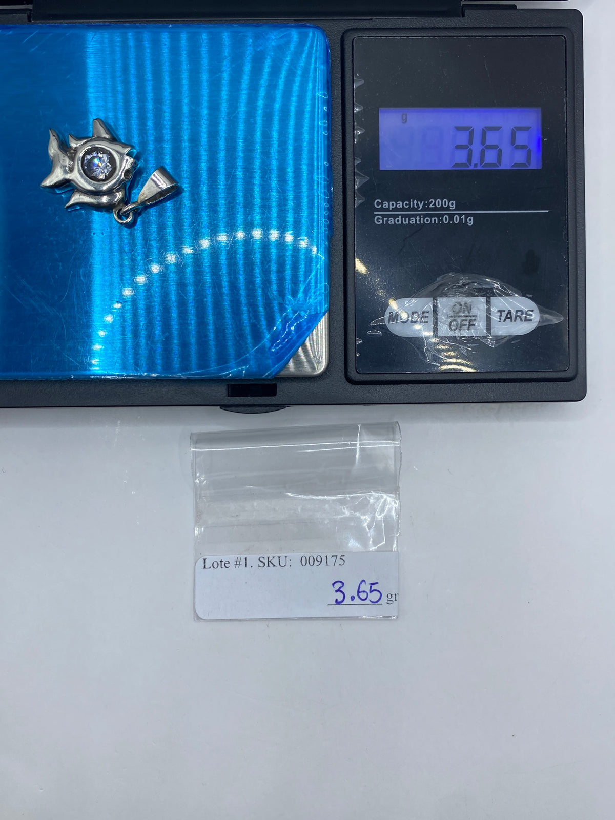 Dije de Plata 925 con Circonia Blanca — Taxco — foto 6