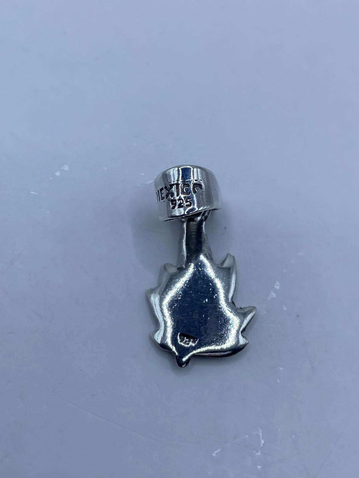Dije de Plata Hoja de Cannabis — Taxco 925 — foto 5