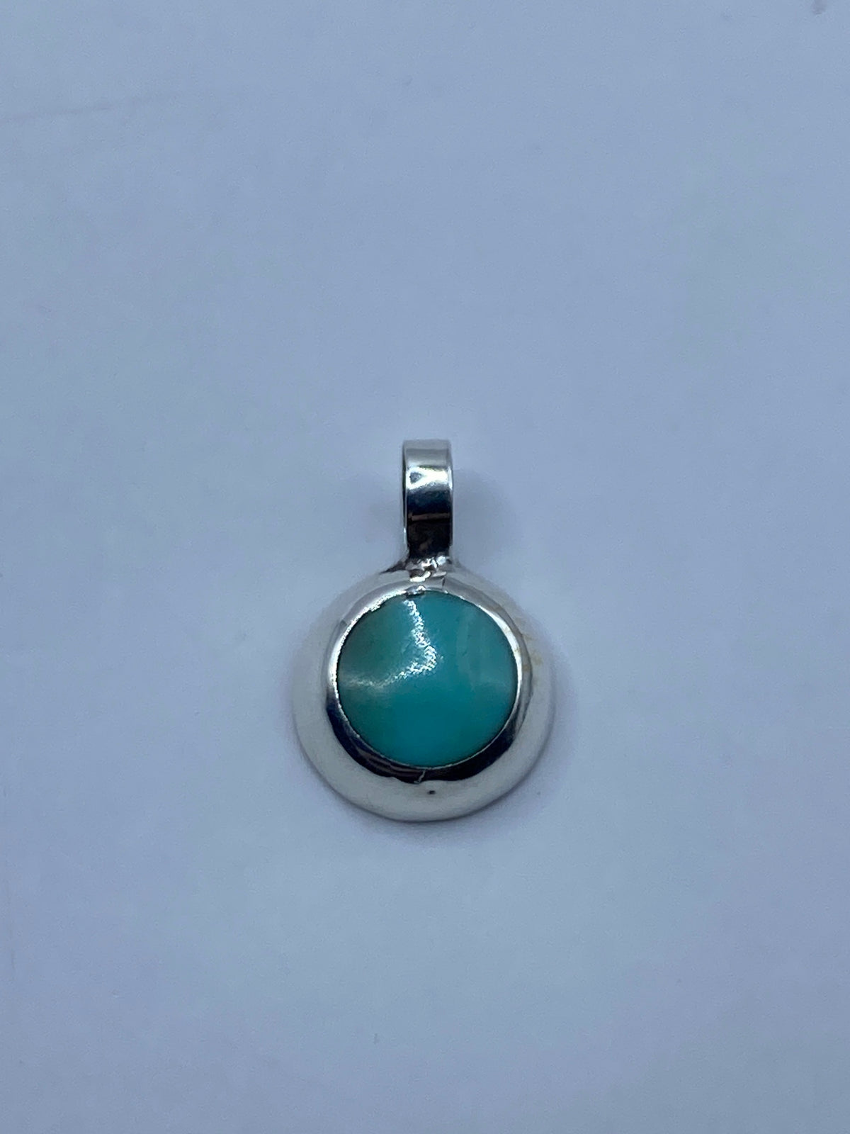 Dije de Plata con Turquesa Azul — Taxco 925 — foto 5