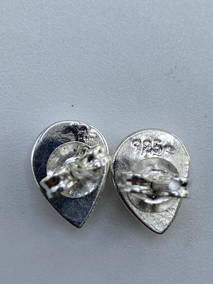 Aretes de Plata con Ópalo de Fuego Multicolor — Taxco 925 — foto 5