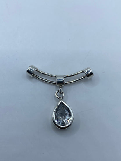 Dije de Plata con Circonia Blanca — Elegancia Pura — foto 5