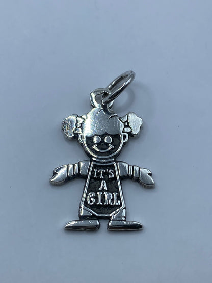 Dije de Plata "It's a Girl" — Taxco 925 — foto 5
