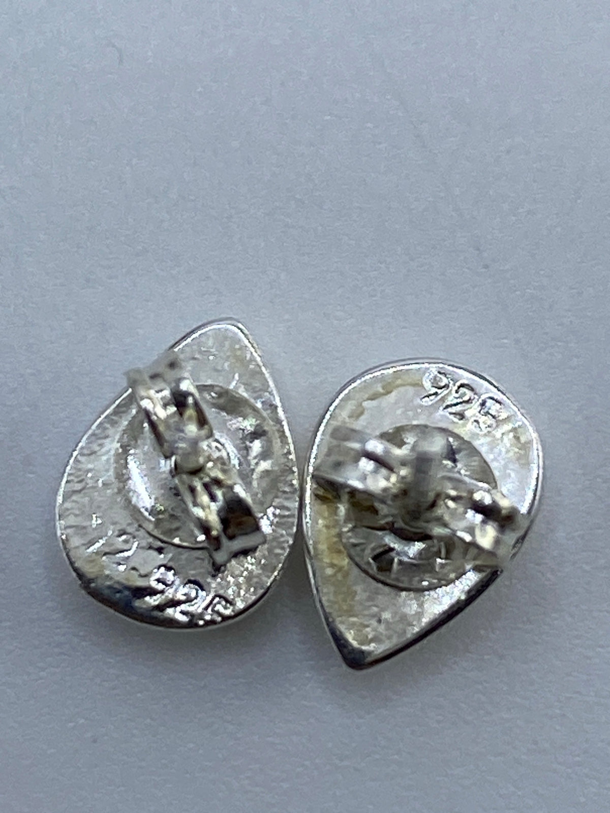 Aretes de Plata Ópalo de Fuego Naranja — Taxco 925 — foto 5