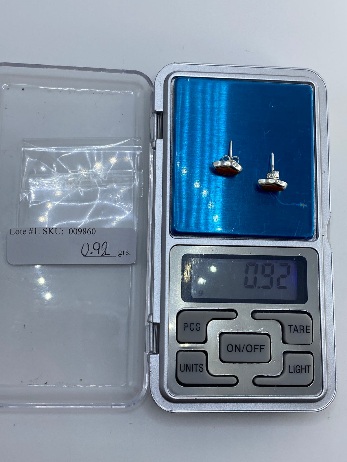 Aretes de Plata con Ópalo de Fuego Amarillo — Taxco 925 — foto 6