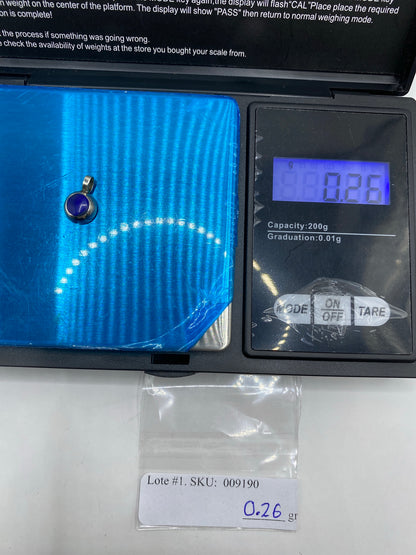 Dije de Plata con Lapislázuli Azul — Taxco 925 — foto 6
