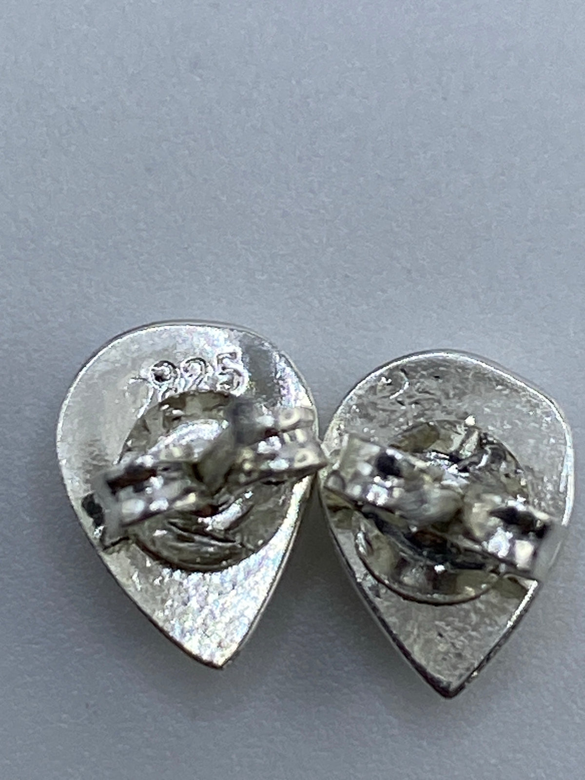 Aretes de Plata con Ópalo de Fuego Multicolor — Taxco 925 — foto 5