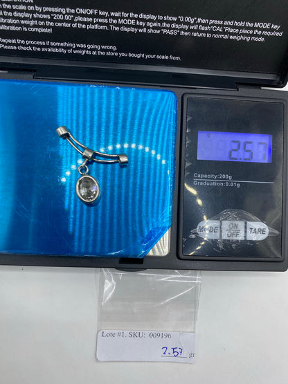 Dije de Plata con Circonia Blanca — Taxco 925 — foto 6