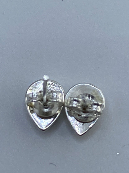 Aretes de Plata con Ópalo de Fuego Multicolor — Taxco 925 — foto 5