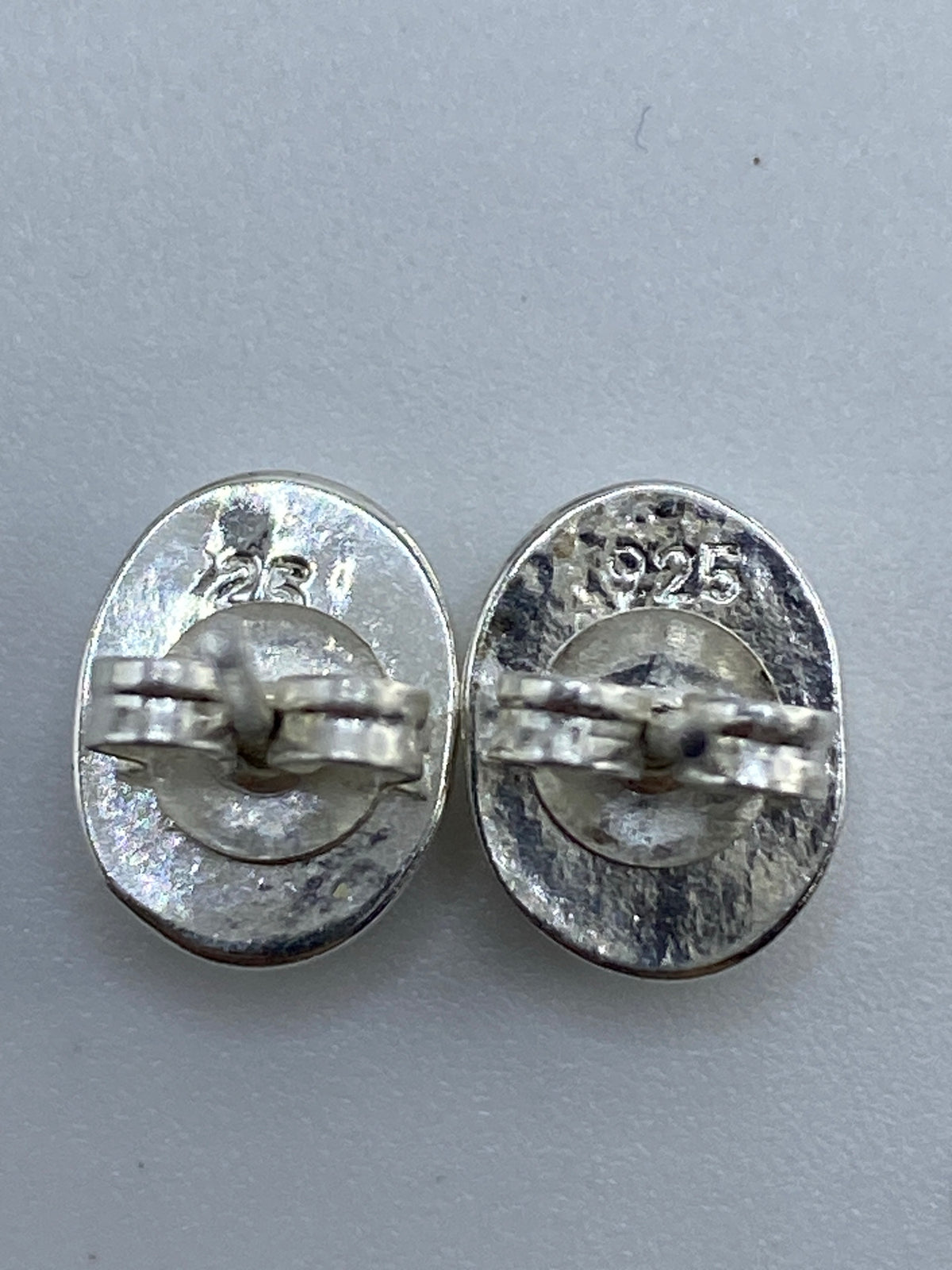 Aretes de Plata con Ópalo de Fuego Multicolor — Taxco 925 — foto 5