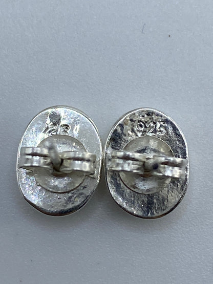 Aretes de Plata con Ópalo de Fuego Multicolor — Taxco 925 — foto 5