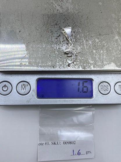 Dije Delfín de Plata Repujada — Taxco 925 — foto 6