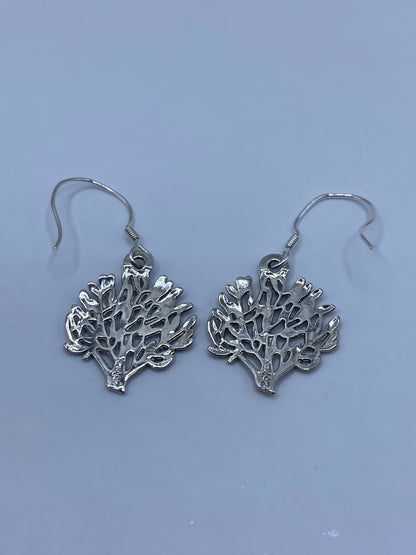 Aretes Árbol de la Vida Plata Repujada — Taxco 925 — foto 5