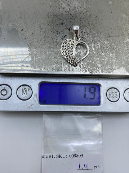 Dije de Plata Corazón Micro-Circonia — Taxco 925 — foto 6