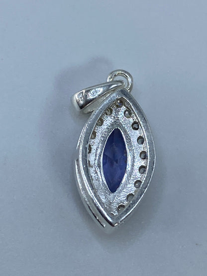 Dije de Plata Circonia Azul + Micro-Circonia — Taxco 925 — foto 5