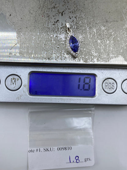 Dije de Plata Circonia Azul + Micro-Circonia — Taxco 925 — foto 6