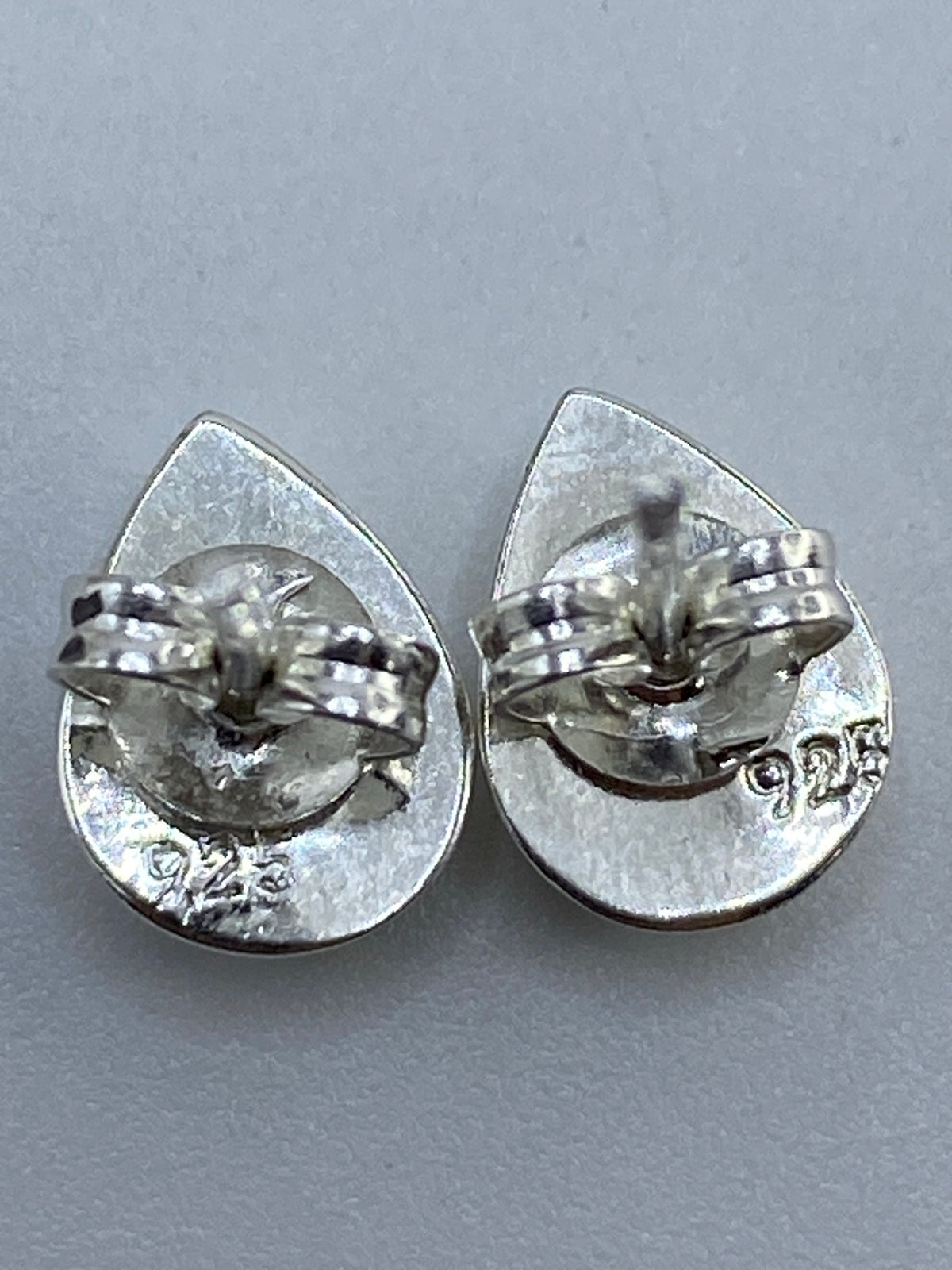 Aretes de Plata con Ópalo de Fuego Multicolor — Taxco 925 — foto 5