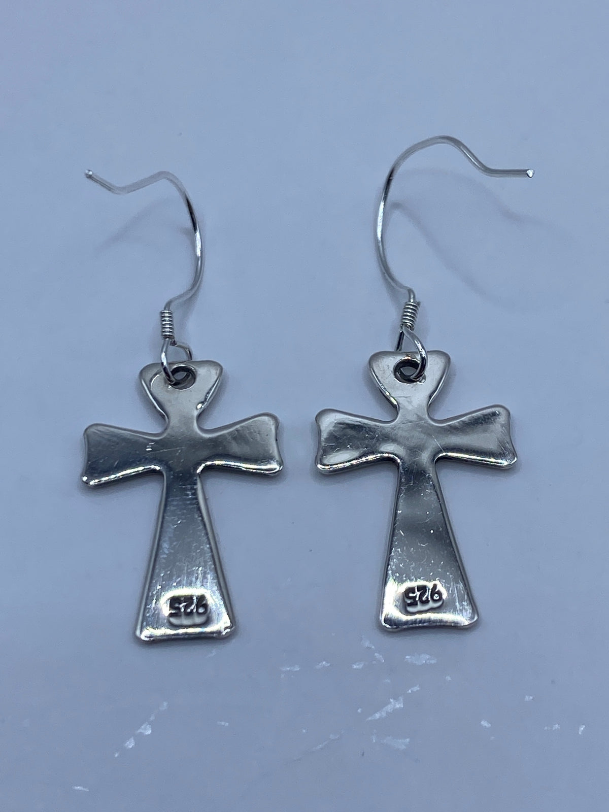 Aretes de Cruz de Plata 925 — Taxco Minimalista — foto 5