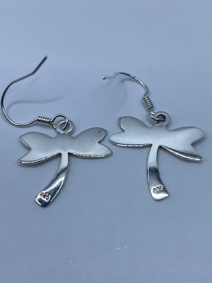 Aretes de Plata Libélula Repujada — Taxco 925 — foto 5