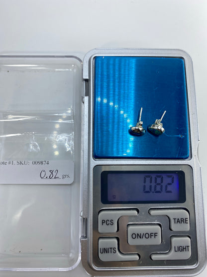 Aretes de Plata con Ópalo de Fuego Multicolor — Taxco 925 — foto 6