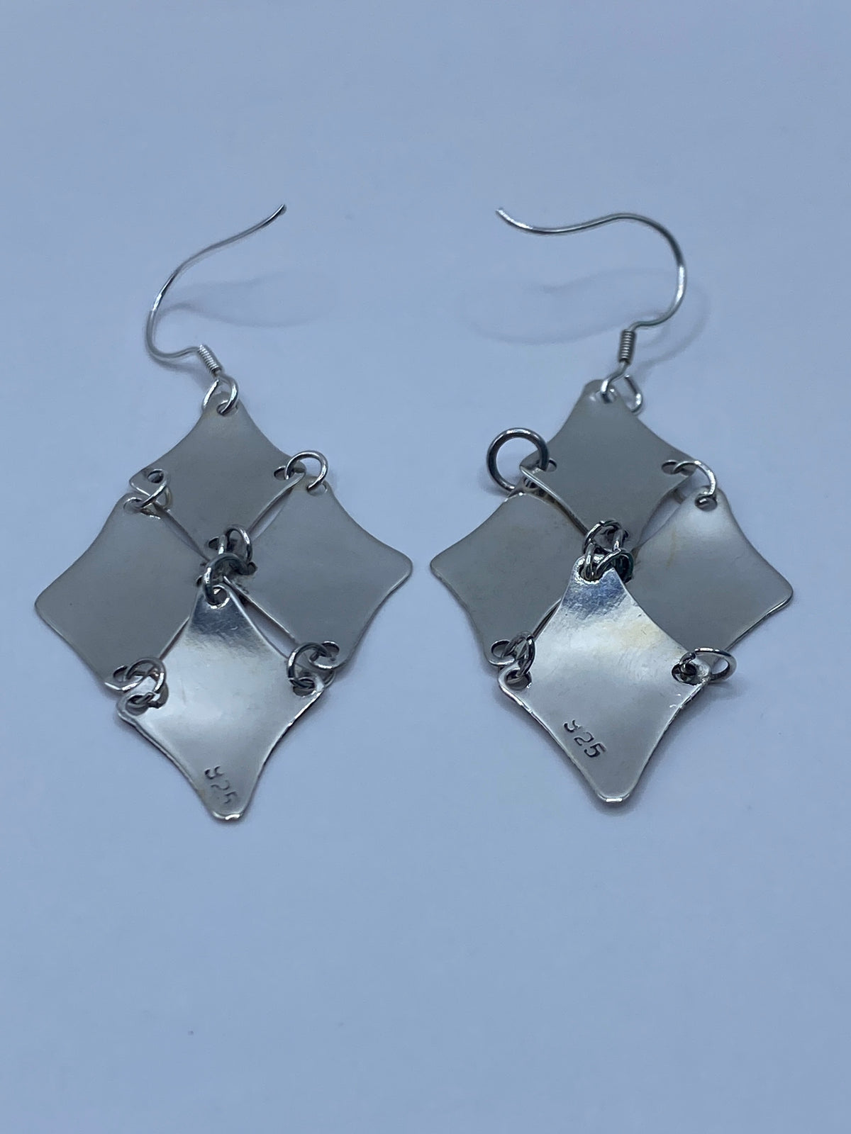 Aretes Geométricos de Plata Taxco — 925 — foto 5
