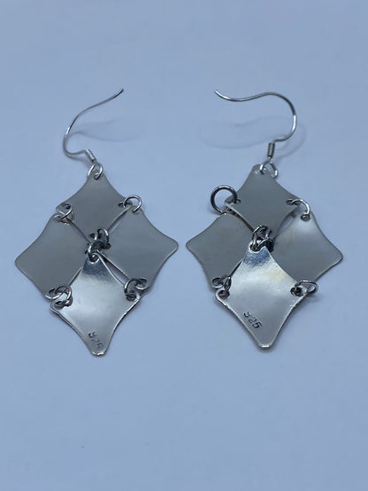 Aretes Geométricos de Plata Taxco — 925 — foto 5