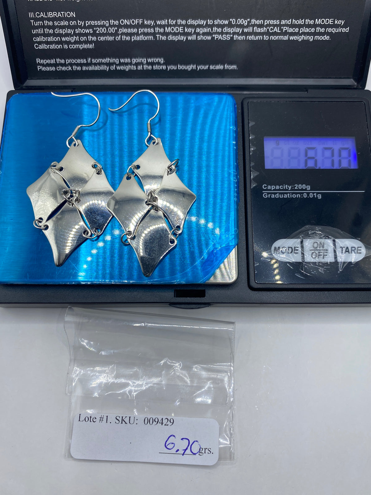 Aretes Geométricos de Plata Taxco — 925 — foto 6