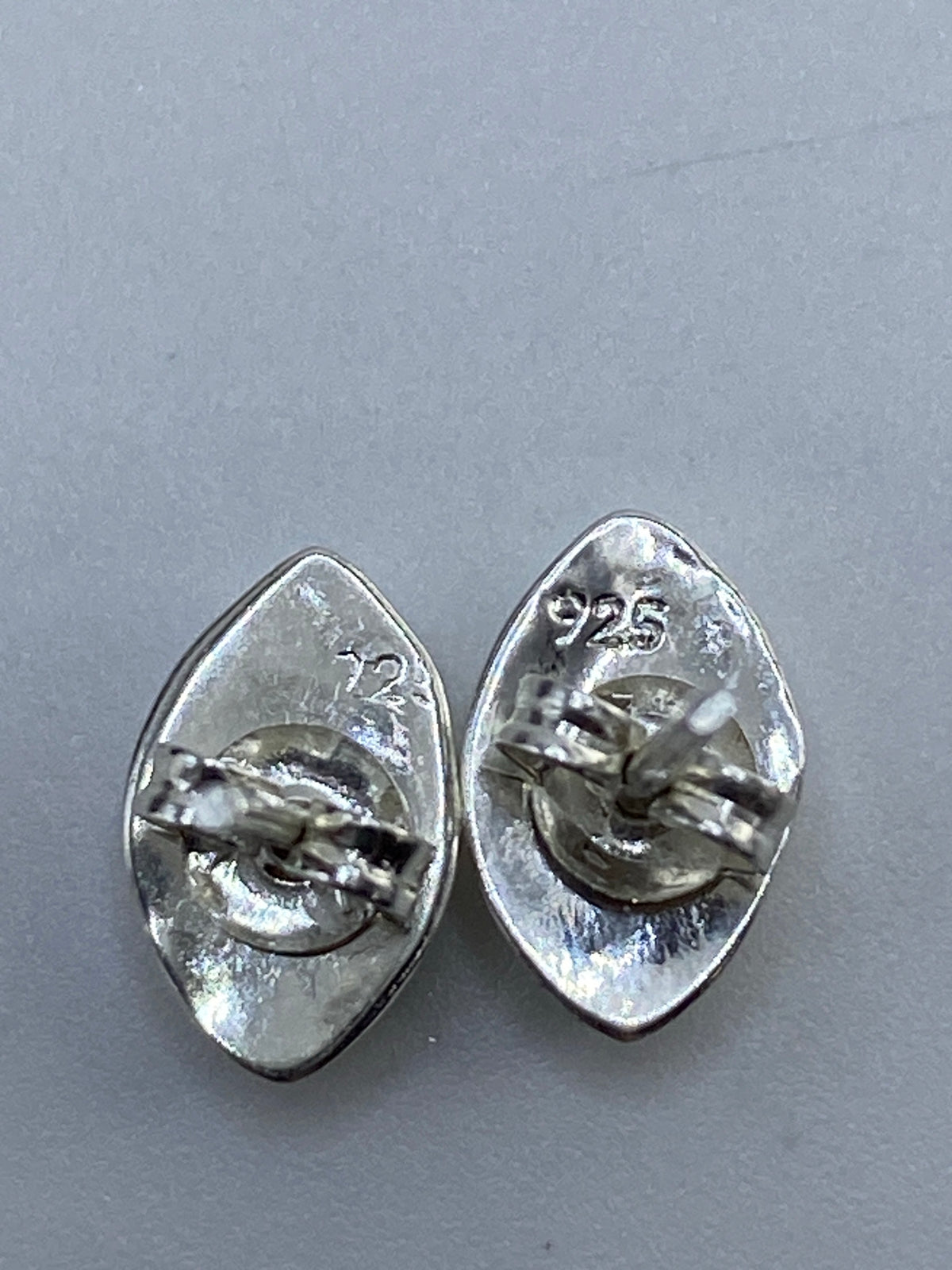 Aretes de Plata con Ópalo de Fuego — Taxco 925 — foto 5