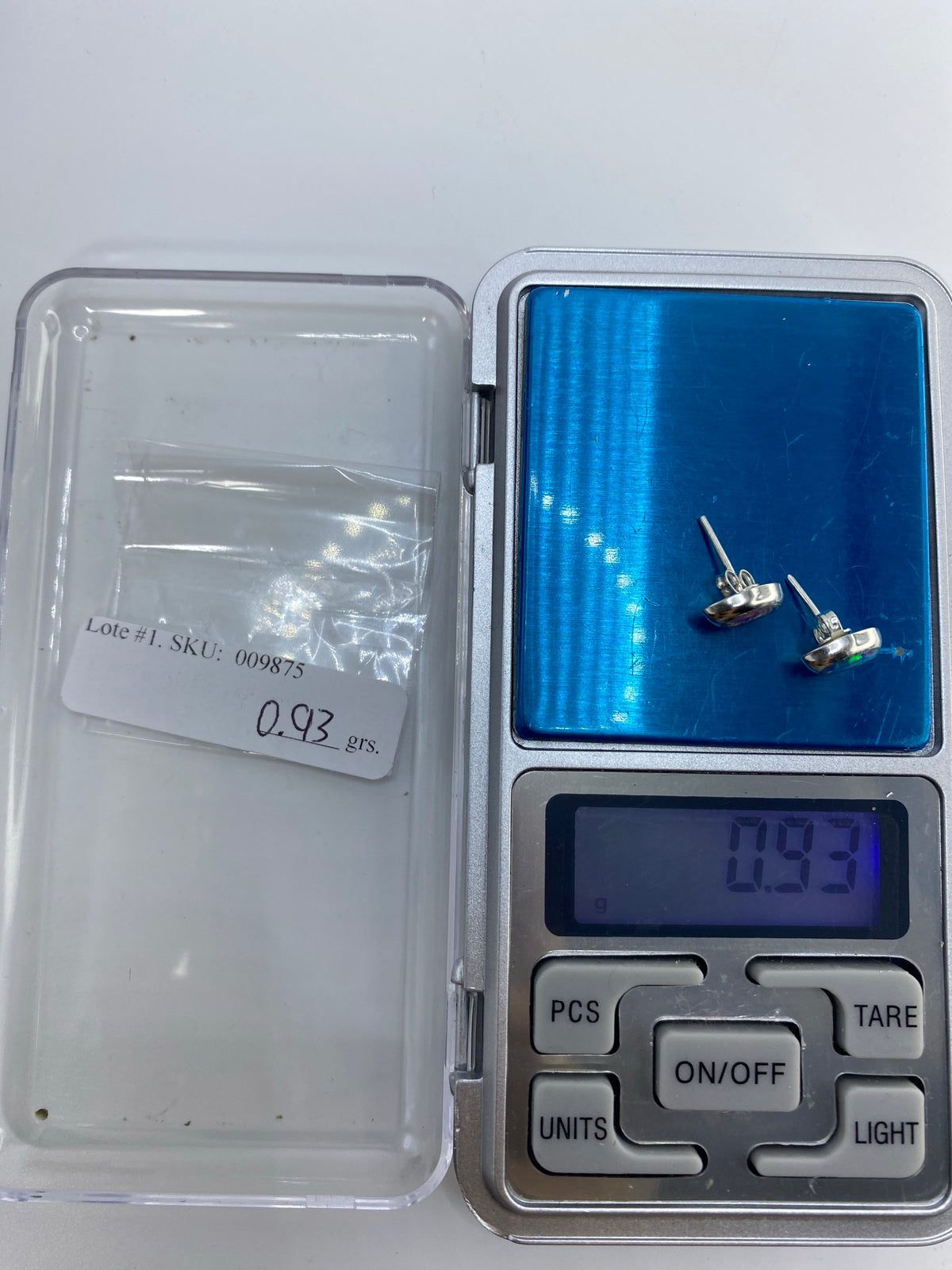 Aretes de Plata con Ópalo de Fuego — Taxco 925 — foto 6