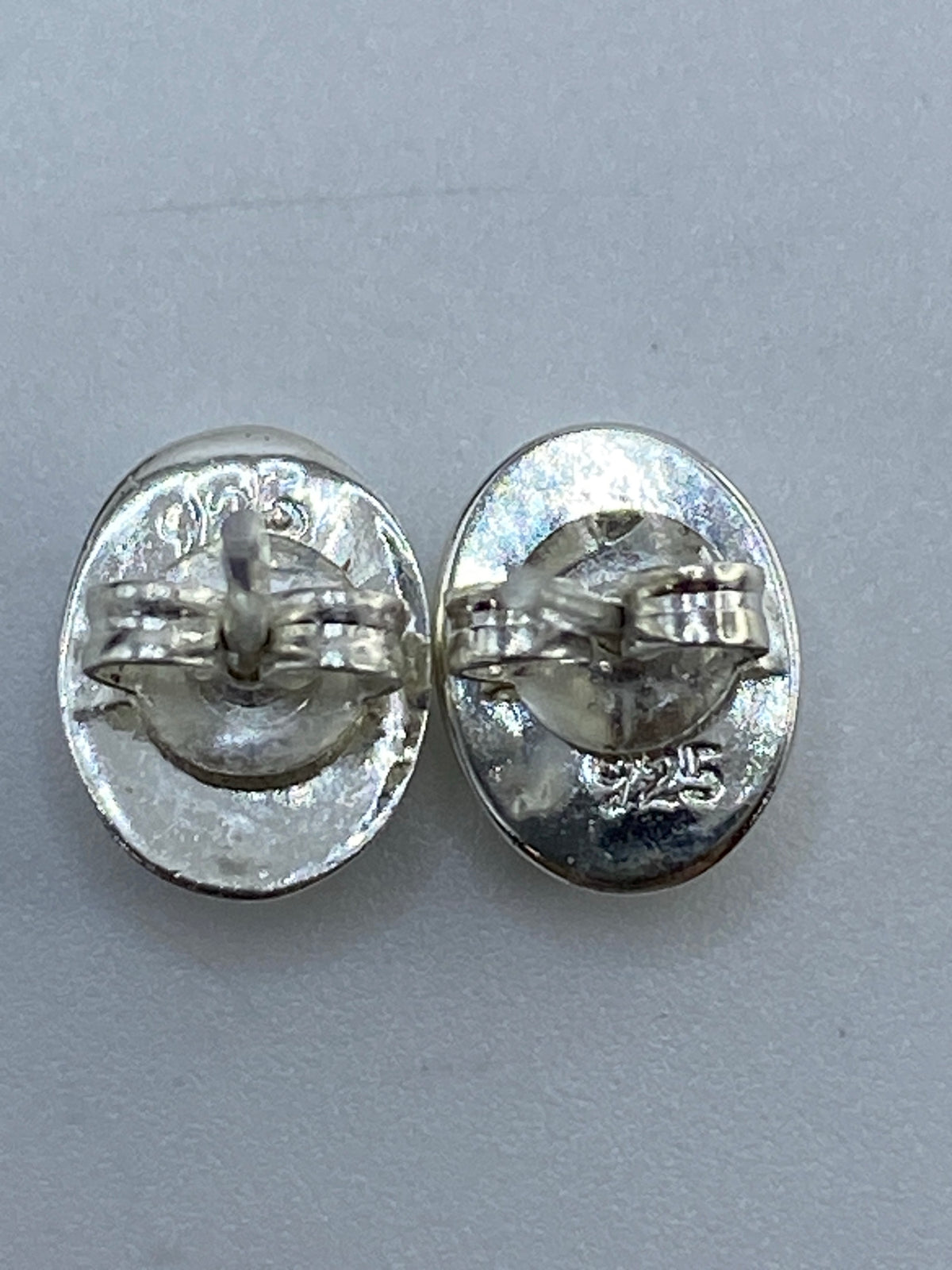 Aretes de Plata con Ópalo de Fuego — Taxco 925 — foto 5