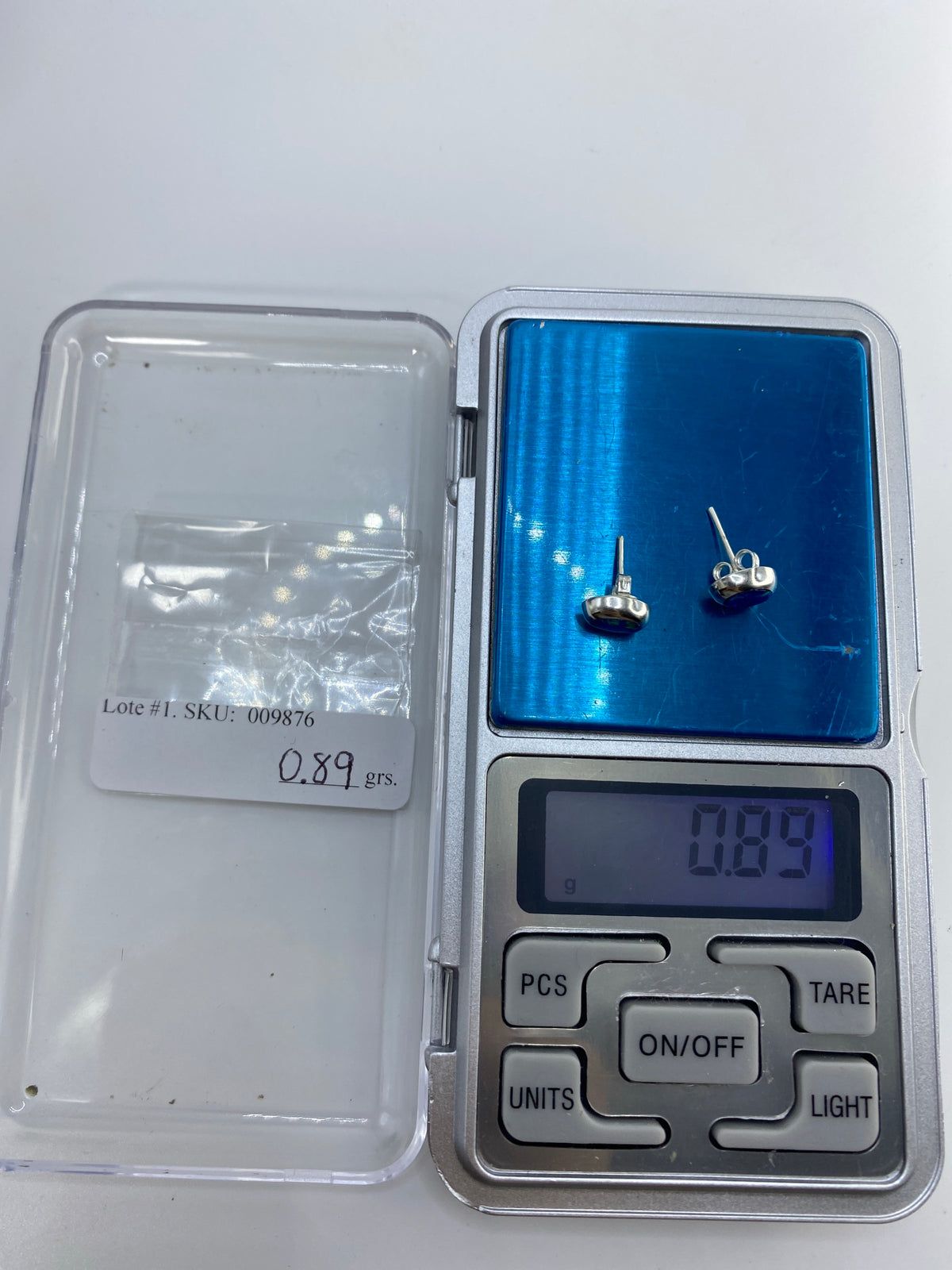 Aretes de Plata con Ópalo de Fuego — Taxco 925 — foto 6