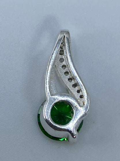 Dije de Plata con Circonia Verde — Taxco 925 — foto 5