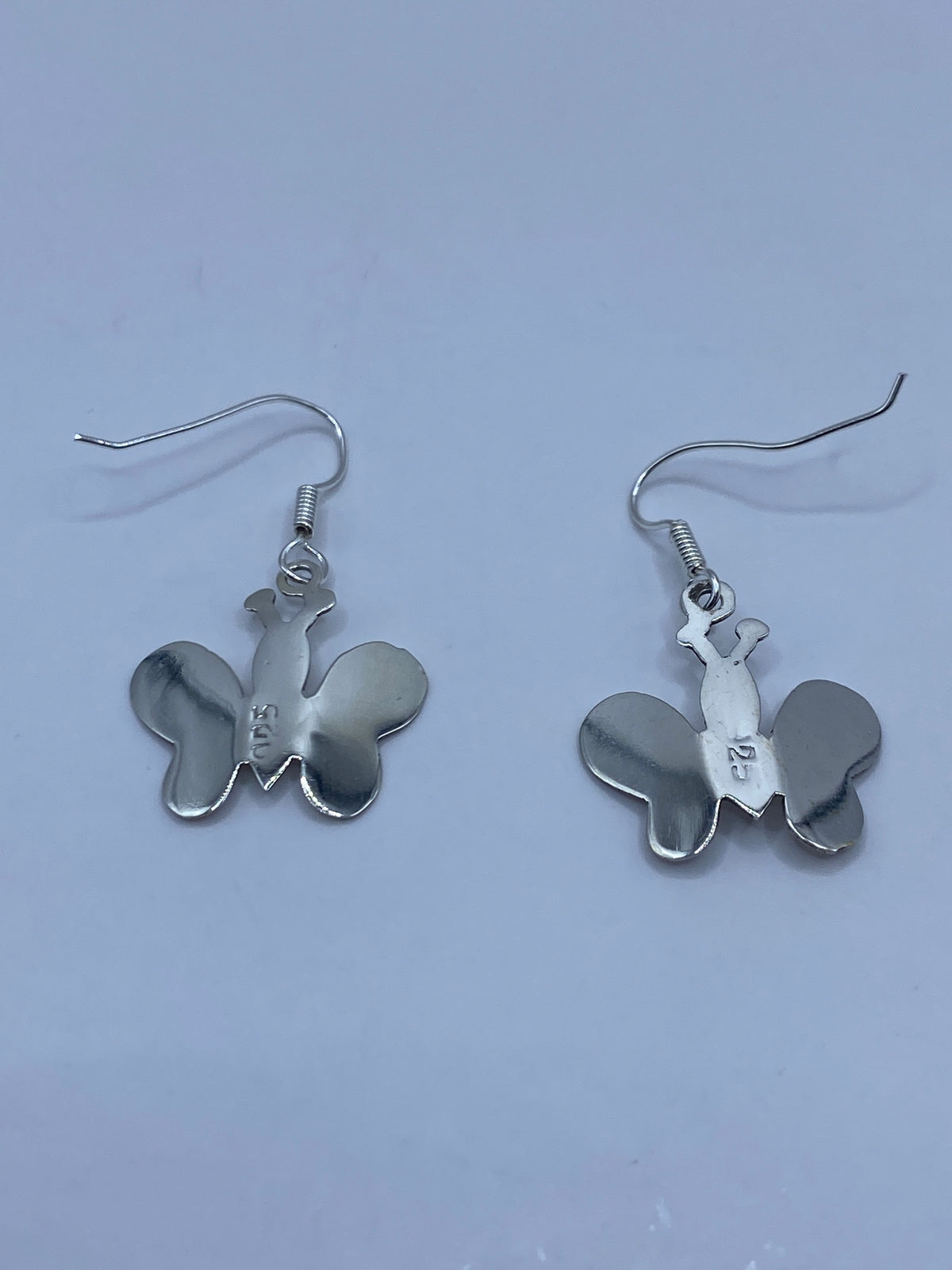 Aretes de Plata Mariposa Repujado — Taxco 925 — foto 5