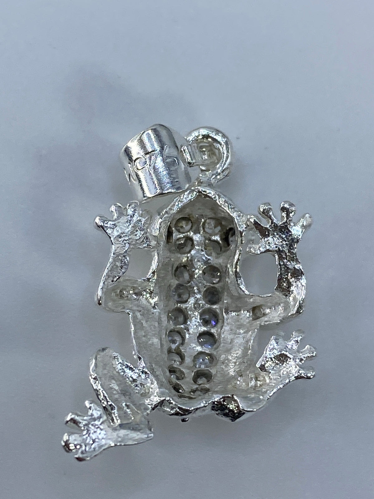 Dije Rana de Plata Micro-Circonia — Taxco 925 — foto 5