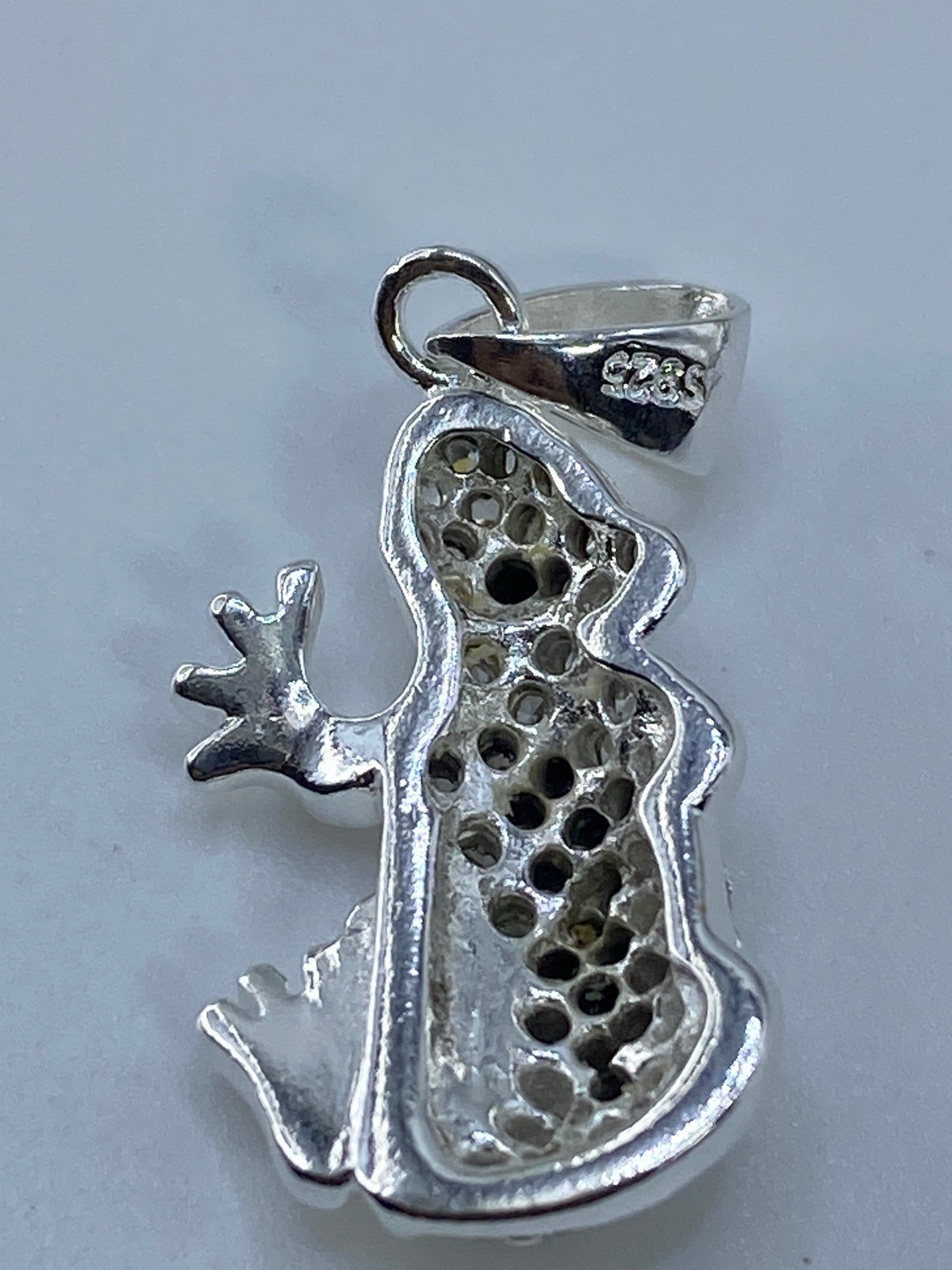 Dije de Sapo Plata 925 Micro-Circonia — Taxco — foto 5