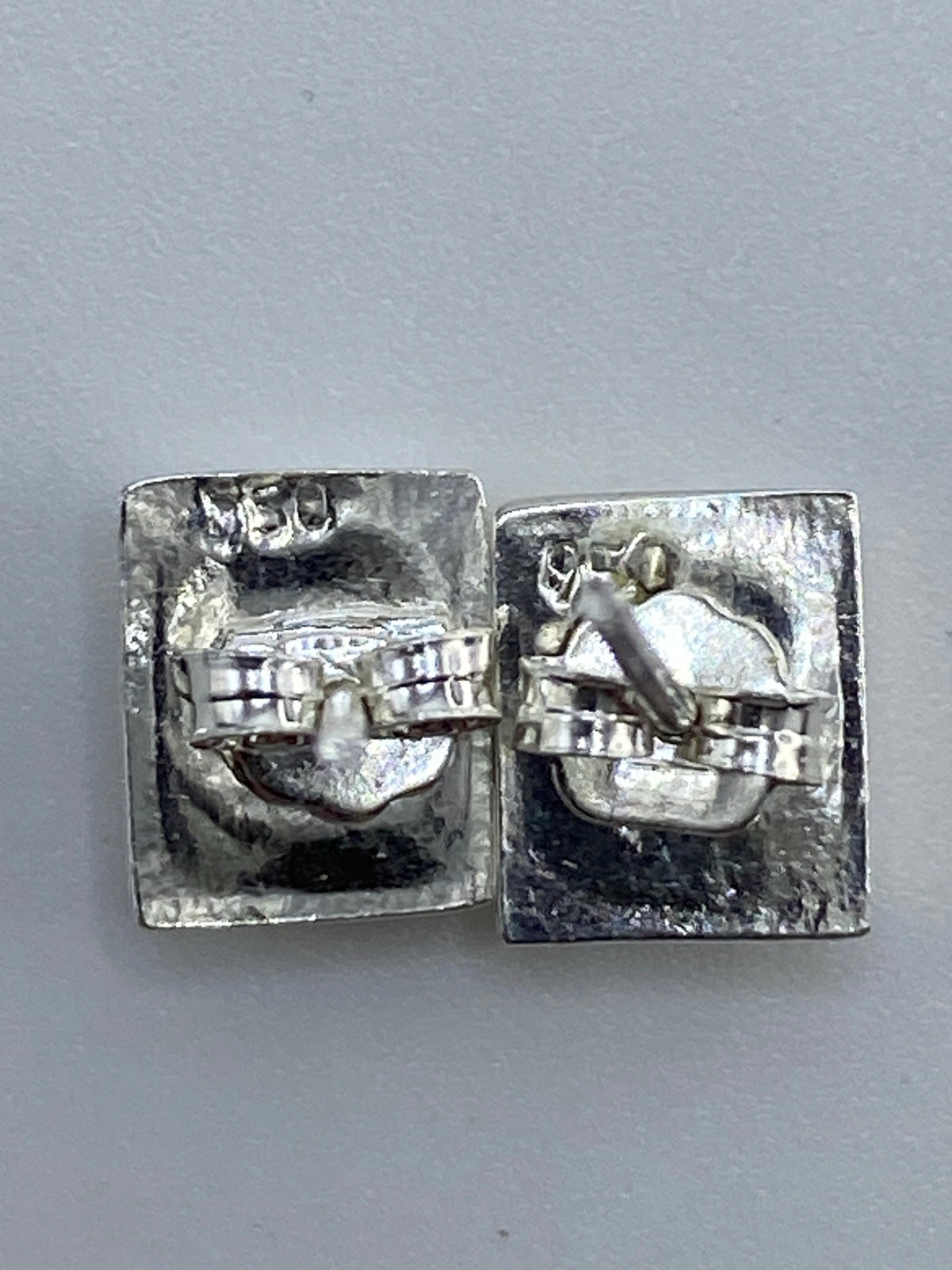 Aretes de Plata con Piedra Verde — Taxco 925 — foto 5