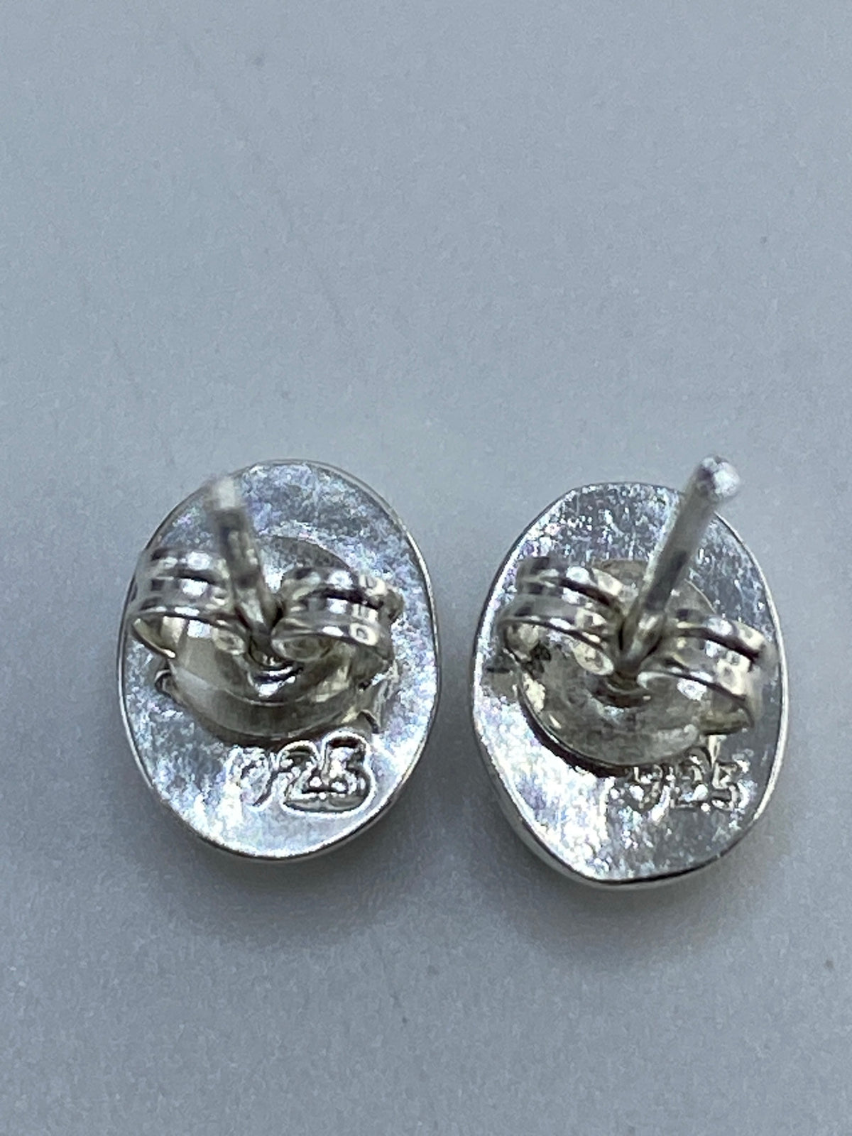 Aretes de Plata con Opalo de Fuego Multicolor — Taxco 925 — foto 5
