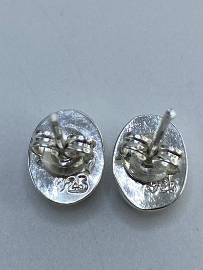 Aretes de Plata con Opalo de Fuego Multicolor — Taxco 925 — foto 5