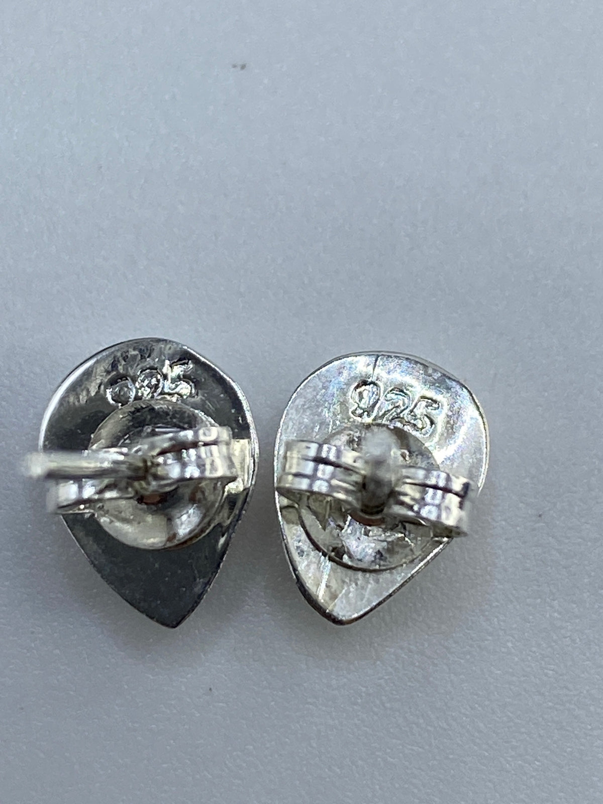 Aretes de Plata con Ópalo de Fuego Multicolor — Taxco 925 — foto 5
