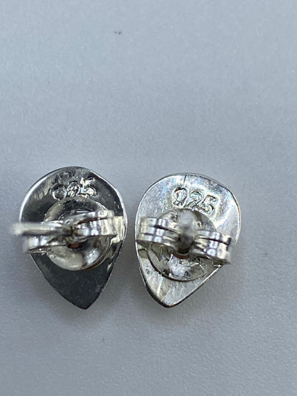 Aretes de Plata con Ópalo de Fuego Multicolor — Taxco 925 — foto 5