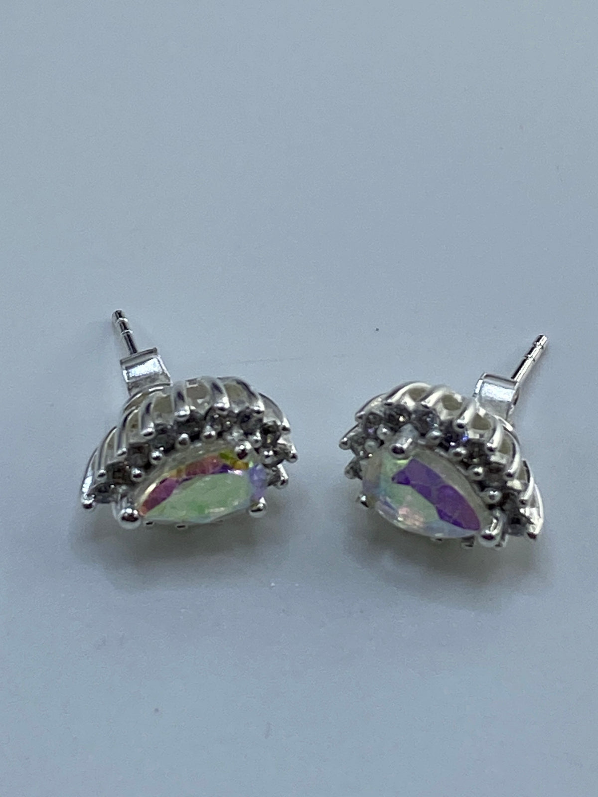 Aretes de Plata con Circonia Multicolor — Taxco 925 — foto 5