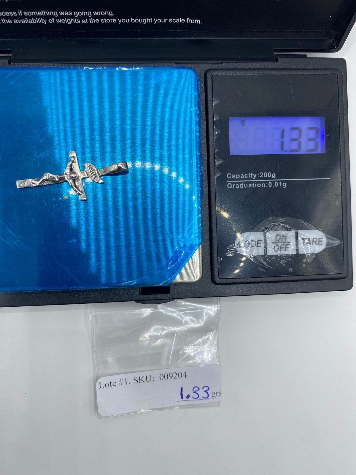 Dije Jesús Crucificado de Plata 925 — Taxco — foto 6