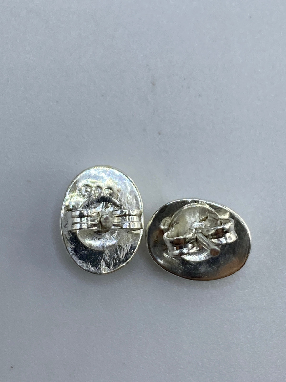 Aretes de Plata con Ópalo de Fuego Multicolor — Taxco 925 — foto 5