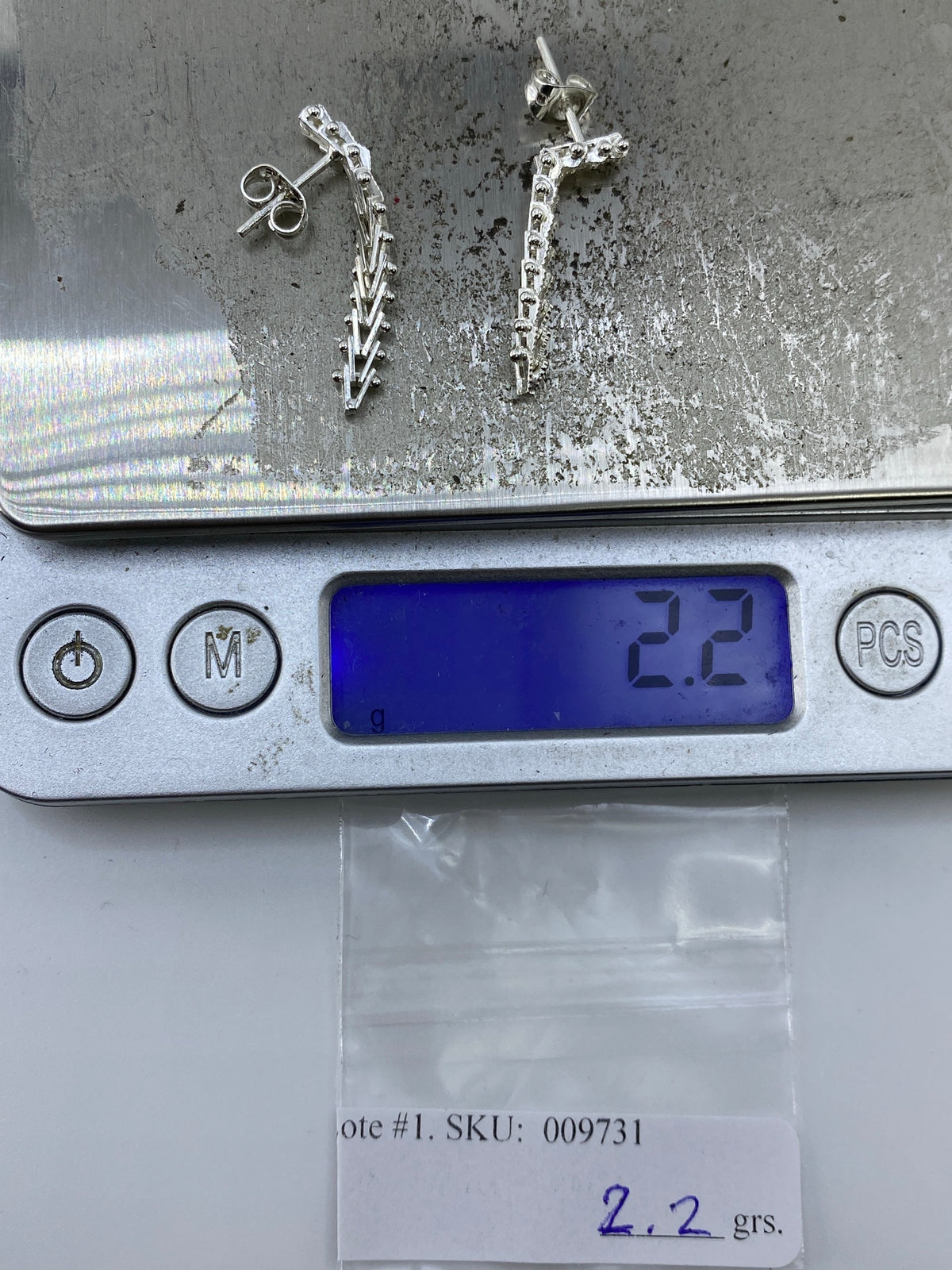 Aretes de Plata 925 Geométricos Minimalistas — Taxco — foto 6