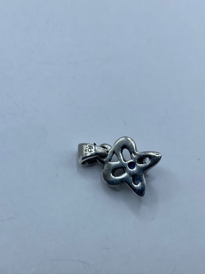 Dije Mariposa de Plata con Circonia Azul — Taxco 925 — foto 5